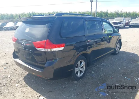 2011 Toyota Sienna Le V6 from USA, damaged, VIN 5TDKK3DC8BS117947